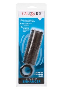 Pleasure Enhancer Grey nakładka na penisa – wydłużająca, teksturowana - 2