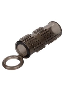Pleasure Enhancer Grey nakładka na penisa – wydłużająca, teksturowana - 4