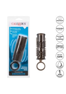 Pleasure Enhancer Grey nakładka na penisa – wydłużająca, teksturowana - 6