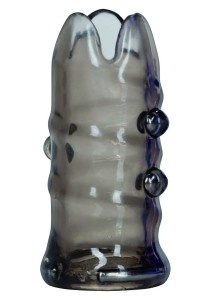 Premium Girth Enhancers nakładka na penisa – powiększająca, szara - 1