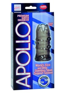 Premium Girth Enhancers nakładka na penisa – powiększająca, szara - 2