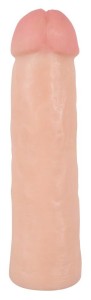Nakładka na penisa powiększająca – elastyczna TPE, 22 cm, gł. 20 cm - 2