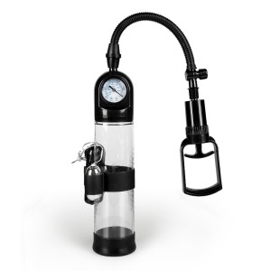 Powerpump Master Vibrating pompka do penisa – z manometrem - 2