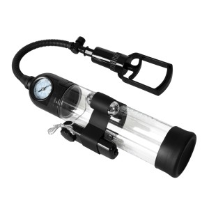 Powerpump Master Vibrating pompka do penisa – z manometrem - 3