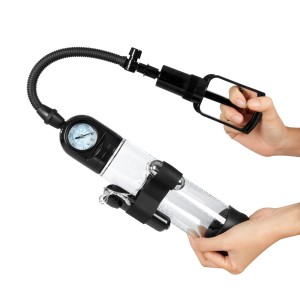 Powerpump Master Vibrating pompka do penisa – z manometrem - 4