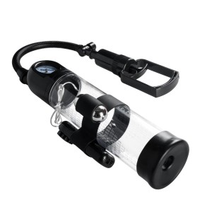Powerpump Master Vibrating pompka do penisa – z manometrem - 6