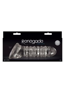 NS Novelties Renegade nakładka na penisa – powiększająca, teksturowana - 2