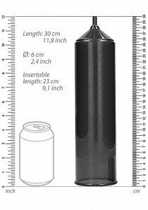 Pumped Deluxe Beginner Pump pompka do penisa – ręczna, czarna - 4