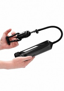 Pumped Deluxe Beginner Pump pompka do penisa – ręczna, czarna - 12