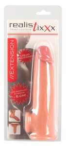Realistixxx Extension 5 cm nakładka na penisa – realistyczna, +5 cm - 1