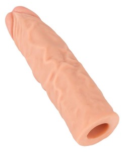 Nature Skin Sleeve+3 nakładka na penisa – wydłużająca 3 cm - 3