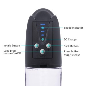 SUCK VACUM PENIS PUMP pompka do penisa elektryczna – z miarką - 12