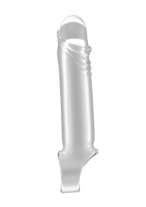 Stretchy Penis Extension nakładka na penisa – wydłużająca, z paskiem - 2