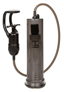 Vibro Air Pump pompka do penisa – wibracyjna, ładowana USB, czarna - 1