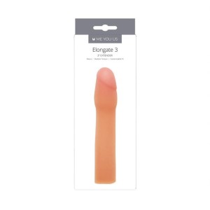 Me You Us Elongate 3 nakładka na penisa – wydłużająca o 7,6 cm, TPE - 2