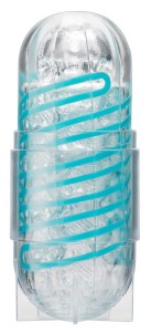 Tenga Spinner Tetra przezroczysty masturbator z wbudowaną cewką - 3