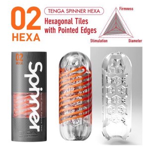 Tenga Spinner Hexa masturbator z mechanizmem obrotowym - 7