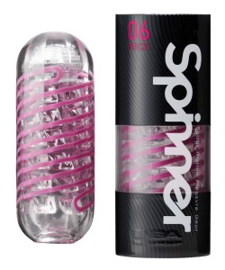 Tenga Spinner Shell masturbator neutralny – obrotowy, przezroczysty - 6
