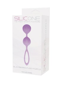 Toyz4lovers PALLINE BLACKBERRIES kulki gejszy – silikonowe, 3 cm - 1
