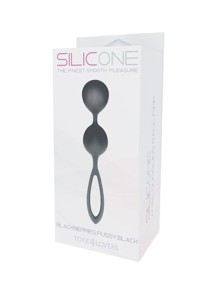 Kulki-PALLINE BLACKBERRIES PUSSY SILICONE BLACK - 1