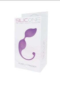 Toyz4lovers Palline Trigger Purply kulki gejszy – z obciążeniem - 1