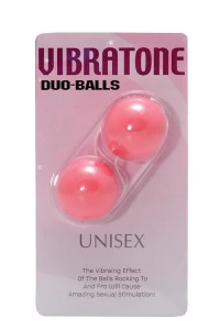 Vibratone Duo Balls kulki gejszy – z wibracjami, wodoodporne - 1