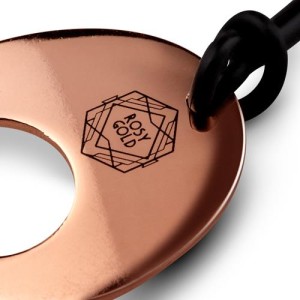 Rosy Gold Nouveau Ben Wa Balls kulki gejszy – metalowe, z pierścieniem - 3