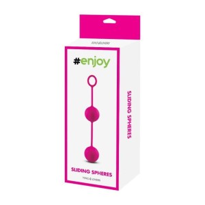 Kulki gejszy silikonowe – wodoodporne, 2 kulki, różowe, 3,5 cm - 5