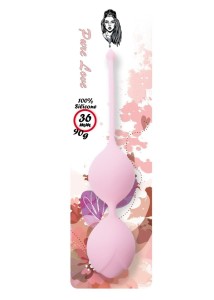 Silicone Kegel Balls B Series kulki gejszy – silikonowe, 90 g - 2