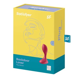 Satisfyer Backdoor Lover - korek analny czerwony - 5