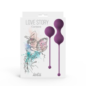 Lola Toys Love Story Carmen kulki gejszy – silikonowe, progresywne