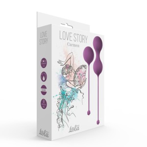 Lola Toys Love Story Carmen kulki gejszy – silikonowe, progresywne - 4