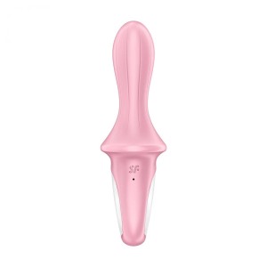 Satisfyer Air Pump Booty 5+ - korek analny sterowany telefonem czerwony - 4