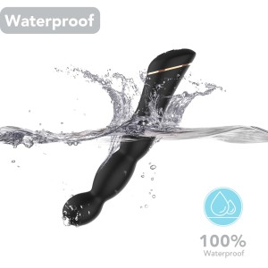 Laband wibrator analny 9 trybów wibracji – czarny, wodoodporny - 4