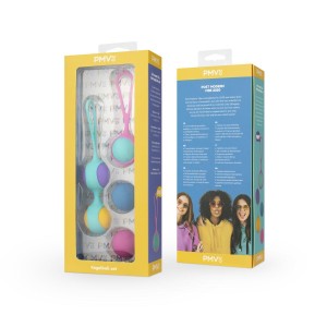 Vita Kegel Ball Set kulki gejszy – silikonowe, zestaw progresywny - 2