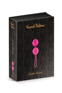 Secret Intime Geisha kulki gejszy – silikonowe, teksturowane, fuksja - 2