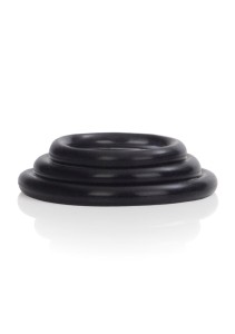 Silicone Support Rings pierścienie erekcyjne elastyczne – czarne - 3