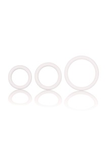 Rubber Ring zestaw pierścieni bez wibracji – biały, elastyczny - 7