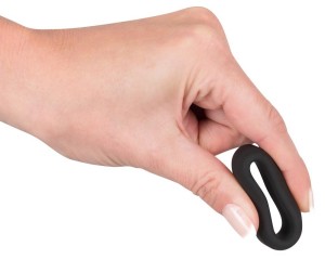 Black Velvets pierścień erekcyjny z efektem zastoju krwi - 5