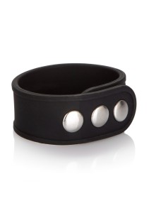 Silicone 3-Snap ring na penisa z regulacją - 1