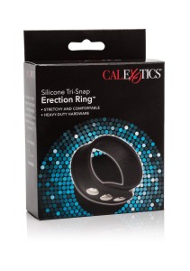 Silicone 3-Snap ring na penisa z regulacją - 2