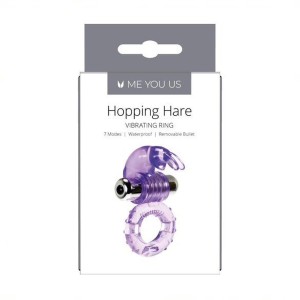 Me You Us Hopping Hare pierścień wibrujący wodoodporny z 7 trybami - 1