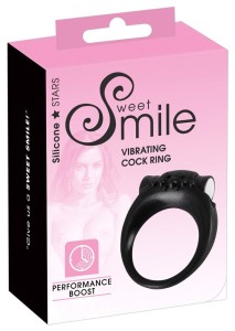 Sweet Smile pierścień wibrujący z miniwibratorem i stymulacją