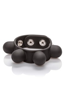 WEIGHTED BALL STRETCHER pierścień erekcyjny z wypustkami - 1