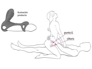 Pierścień-GLADIATOR F pierścień wibrujący z wypustką i pilotem - 4