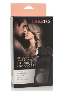 LOVERS GEAR FIGURE 8 pierścień wibrujący z wypustkami - 1