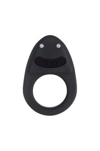 NIGHT RIDER BLACK pierścień wibrujący wodoodporny z wypustką - 3