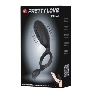 Pretty Love Ethel pierścień wibrujący z wypustkami dla par - 11