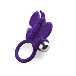 Toyz4Lovers pierścień wibrujący z motylkiem dla par - 5