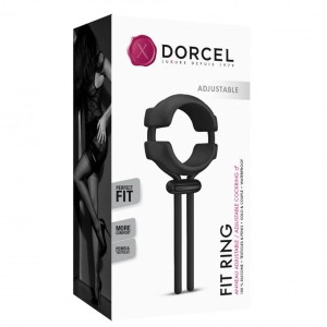 FIT RING pierścień erekcyjny z regulacją i silikonem - 15